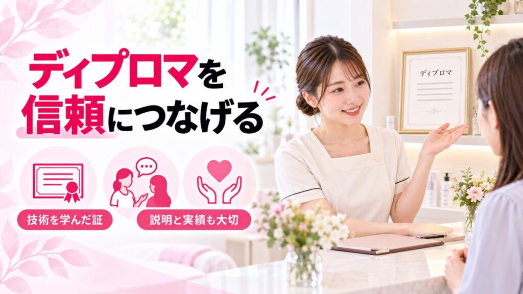 エステ業界でディプロマが重視される理由