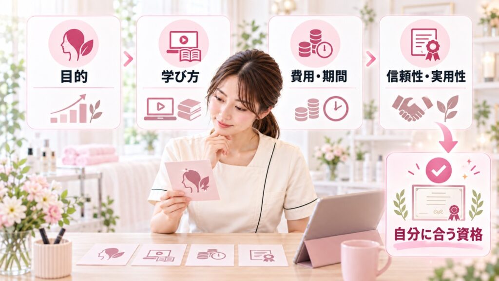 目的別・資格の選び方