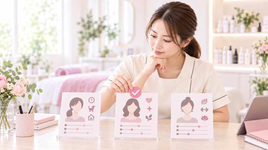 そもそも「誰のためのサロン」なのかが伝わっていない