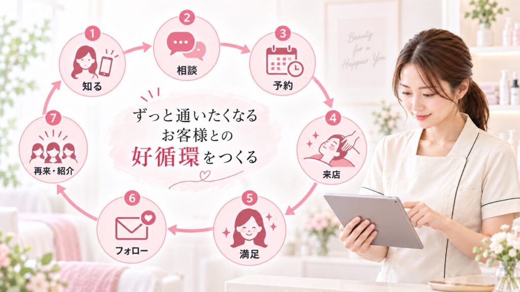 集客は「一発のキャンペーン」ではなく「仕組み」で考える