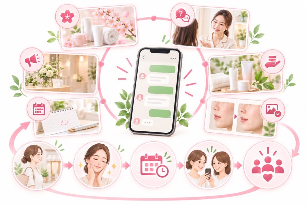 LINE公式は「予約ツール」ではなく「資産」