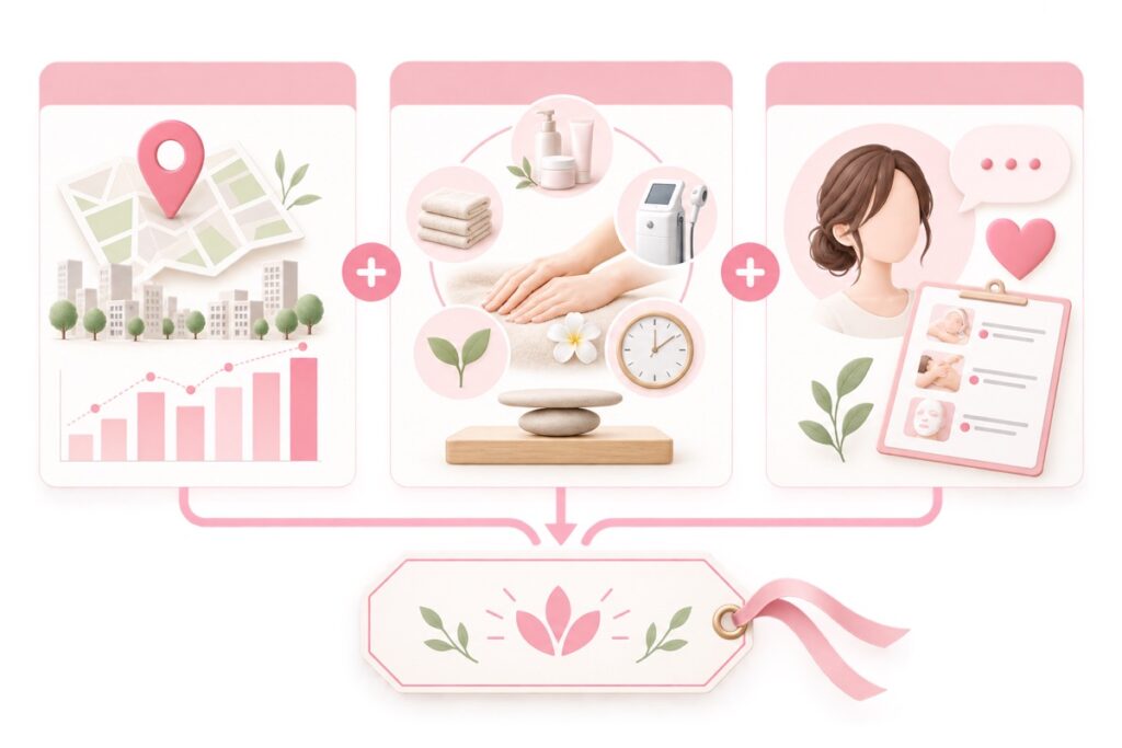 価格設定で迷ったら、この3つを考えてみる