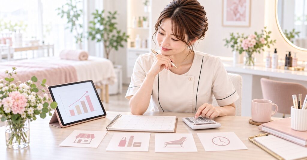 サロンの価格設定はどう決める?相場だけで決めてはいけない理由|心斎橋8年オーナーが解説